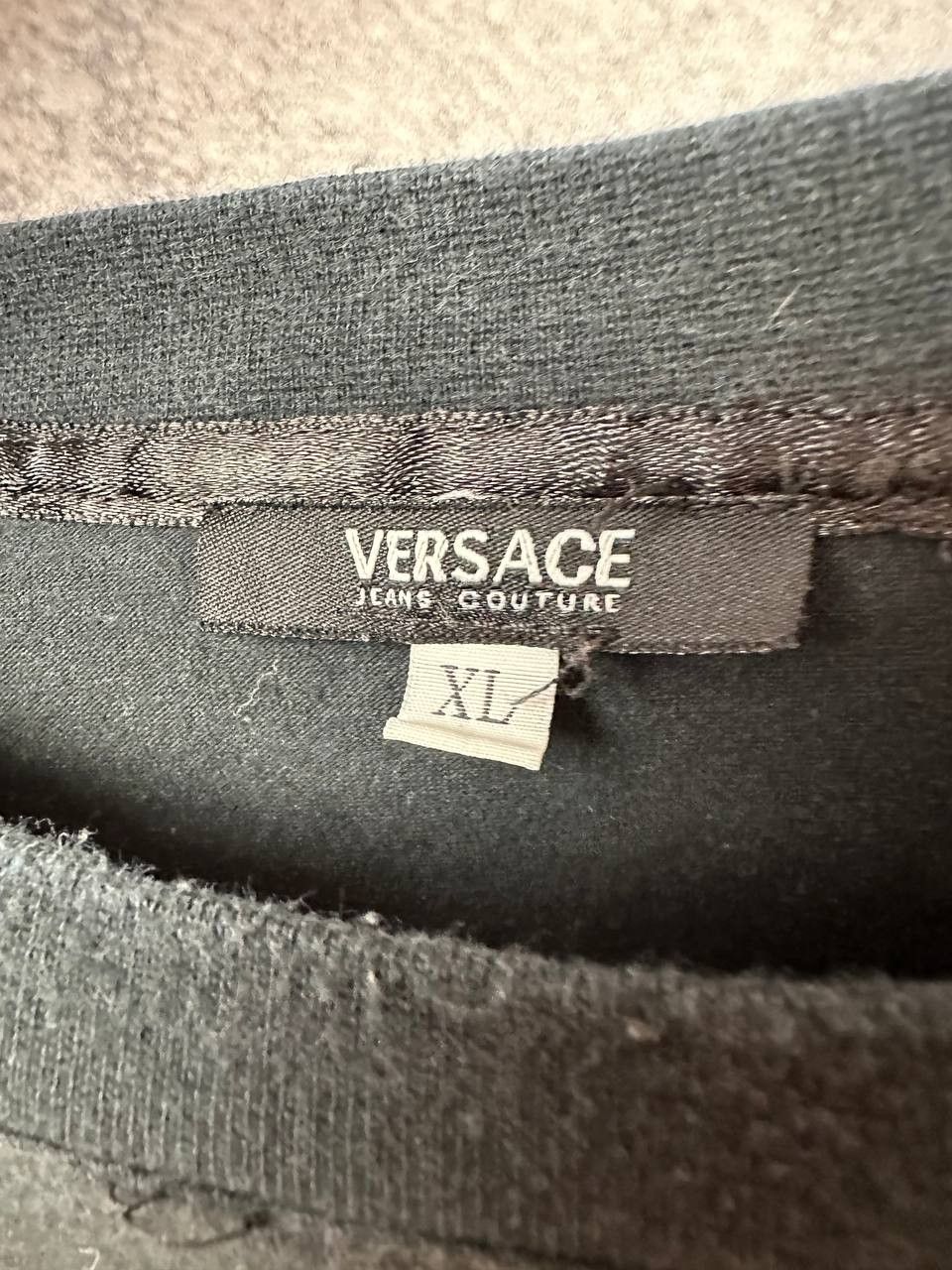 Versace Jeans Couture Versace Jeans Couture Vintage Y2K LS Sweatshirt Logo Size US XL / EU 56 / 4 - 12 Thumbnail