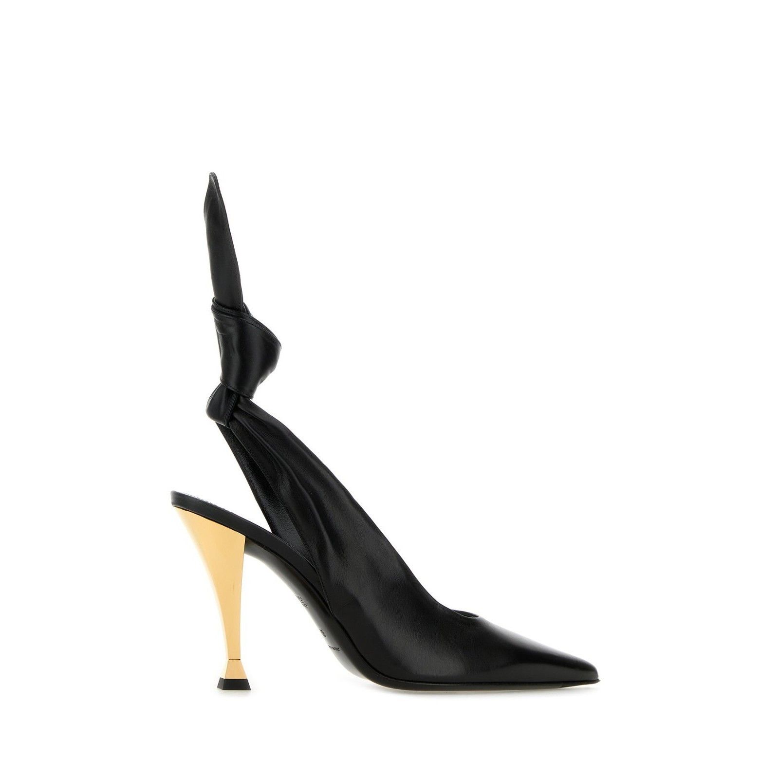 Givenchy GIVENCHY Beauw Black Leather 95mm Heel Pumps New & Authentic Size US 9 / IT 39 - 3 Thumbnail