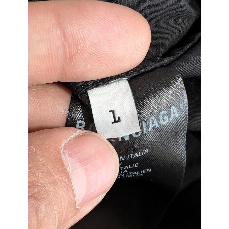 Balenciaga o1rshd1 Track Jacket in Black Size US S / EU 44-46 / 1 - 19 Thumbnail