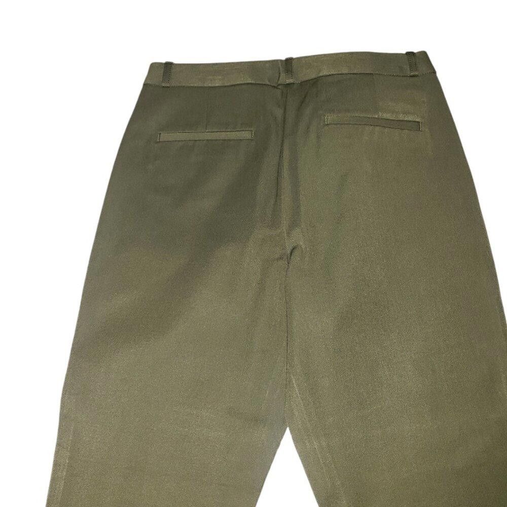 Banana Republic CT1790 Banana Republic High Rise Sloan Olive Pant 10 Size 32" / US 10 / IT 46 - 3 Thumbnail