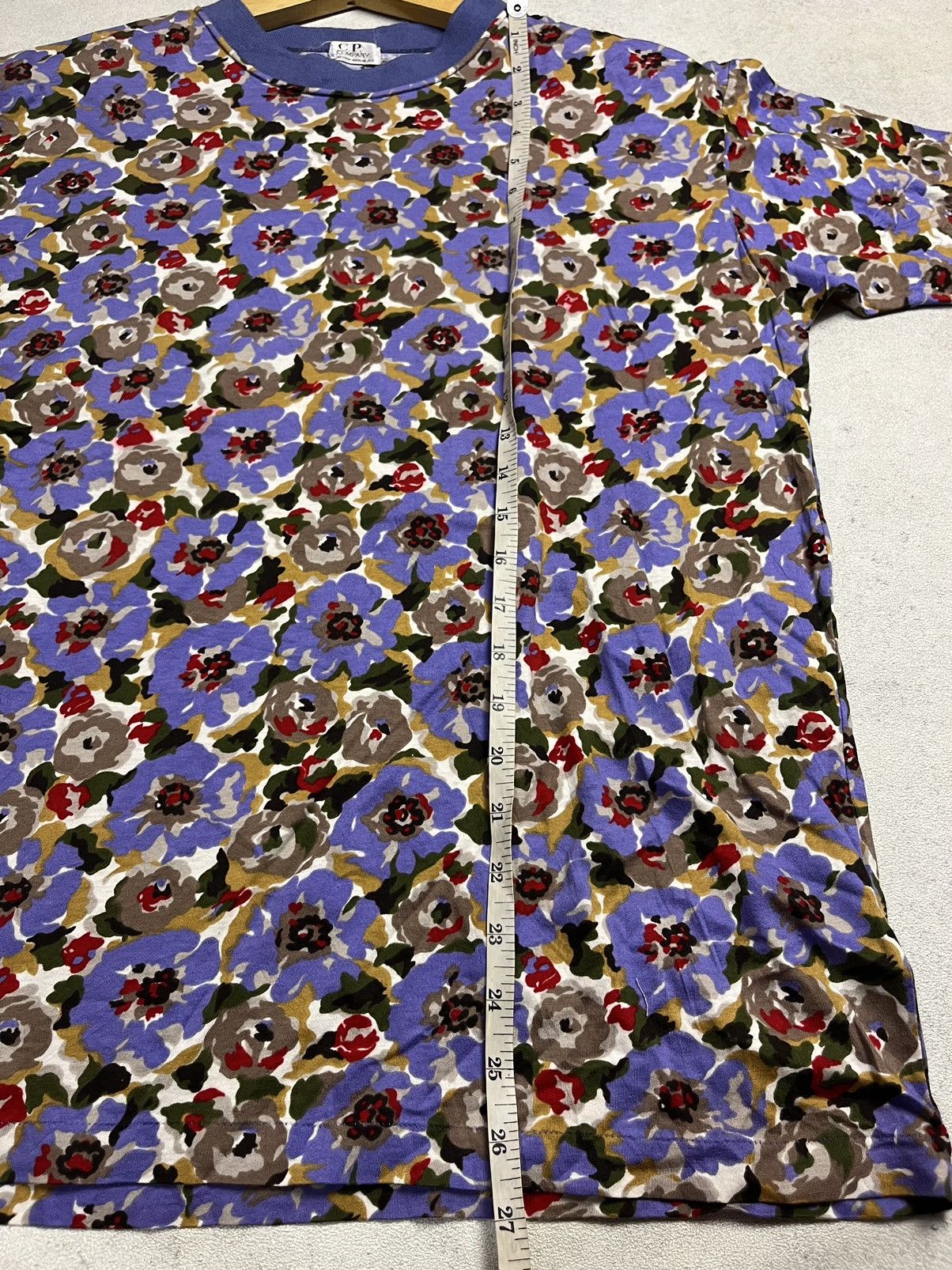 C.P. Company × Massimo Osti Vintage C.P. Company Floral Tshirt Size US M / EU 48-50 / 2 - 9 Thumbnail