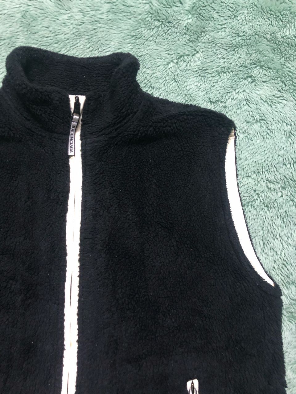 Balenciaga 90s BALENCIAGA SPORT RIVESIBLE VEST SHERPA / NYLON Size US M / EU 48-50 / 2 - 6 Thumbnail