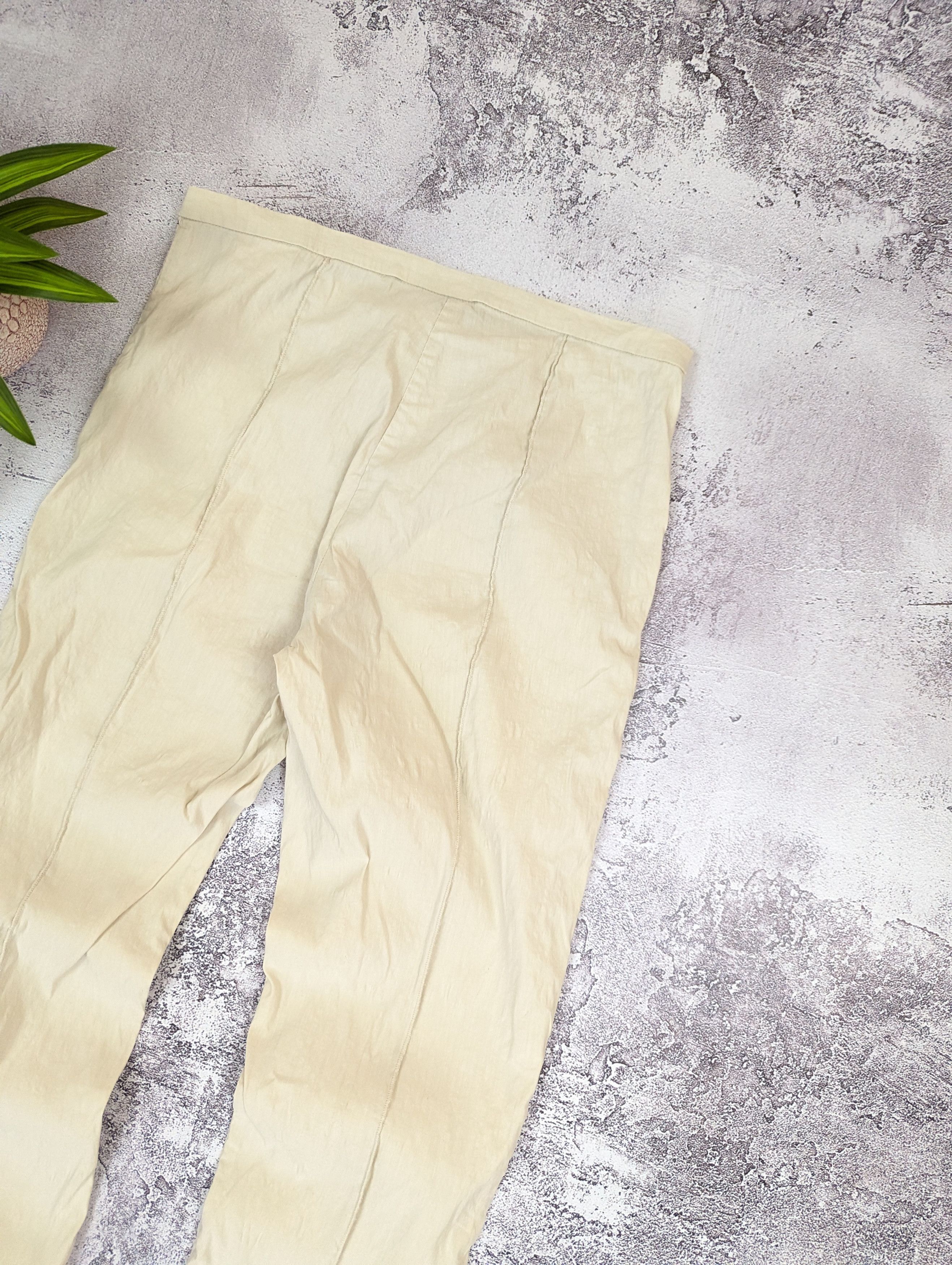 Annette Gortz Annette Gortz Minimal Linen Blend Pants 42 Size 31" - 15 Thumbnail