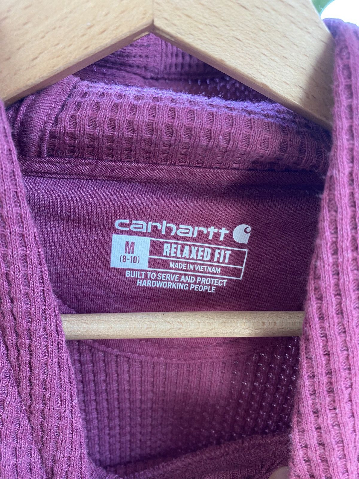 Carhartt × Vintage CARHARTT RELAXED FIT HEAVYWEIGHT HOODIE Size M / US 6-8 / IT 42-44 - 3 Thumbnail