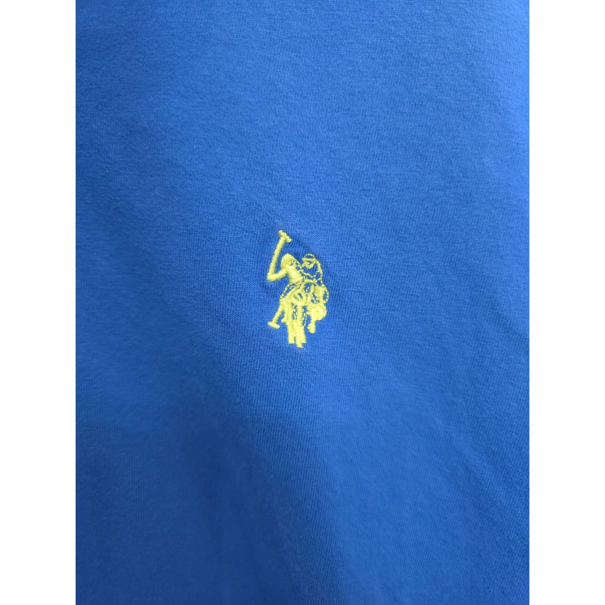 U.S. Polo Assn. U.S. Polo Assn. Mens Blue Slim Fit Polo Shirt SZ L yellow po Size US L / EU 52-54 / 3 - 3 Thumbnail