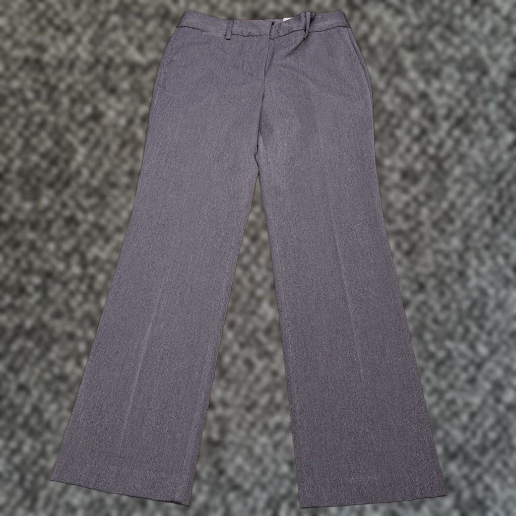 Talbots Talbots Barely Boot Pants Womens 8 Charcoal Heather Gray Full Length New Size 30" / US 8 / IT 44 - 1 Thumbnail