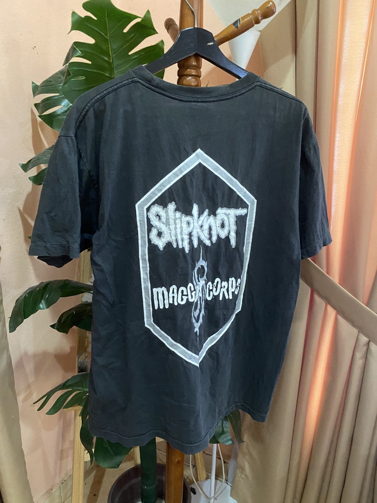 Slipknot VINTAGE 90s SLIPKNOT MAGGOT CORPS PROMO TEE Size US L / EU 52-54 / 3 - 3 Thumbnail