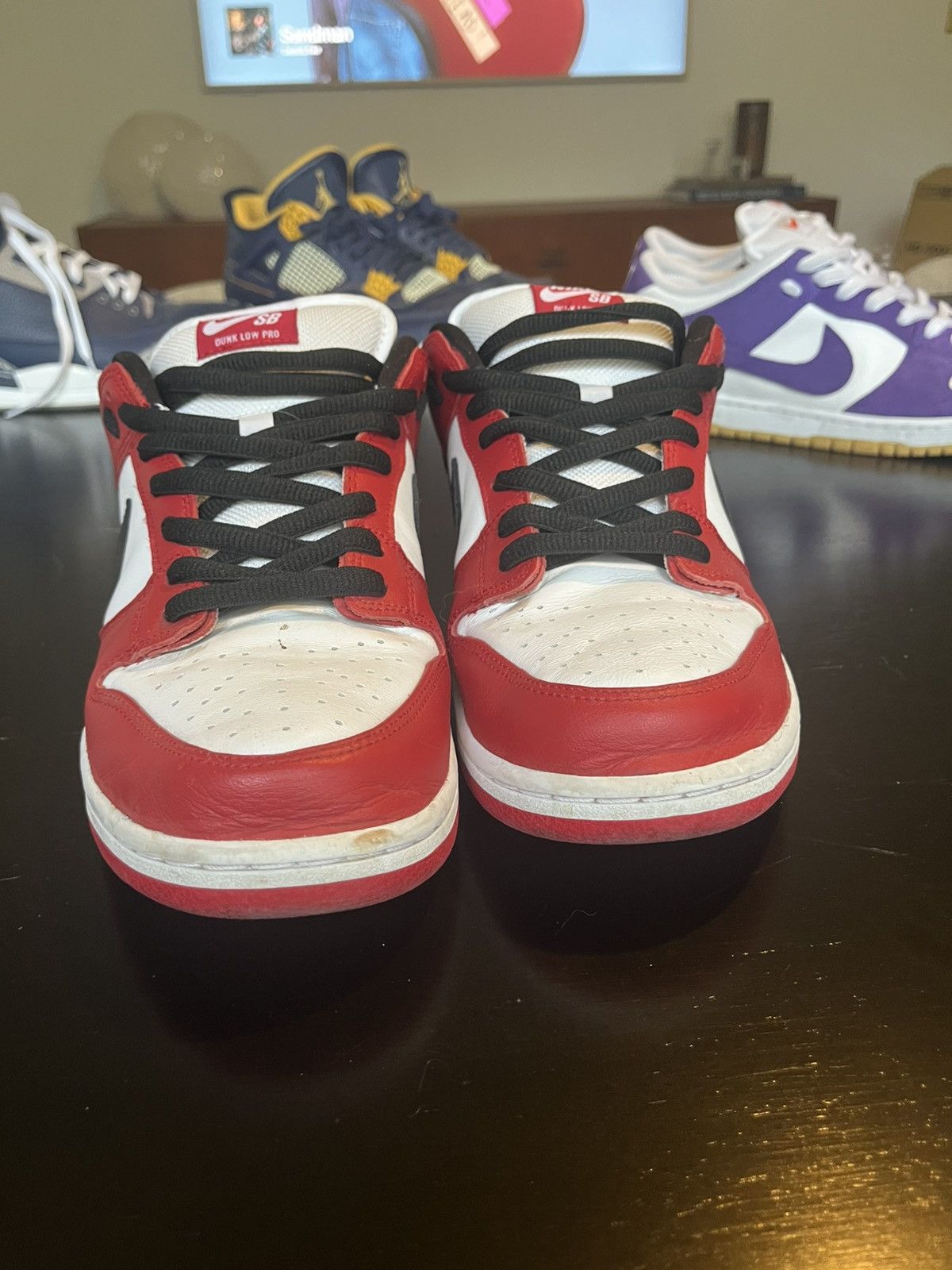 Nike Nike sb dunk low Chicago j pack Size US 11.5 / EU 44-45 - 3 Thumbnail