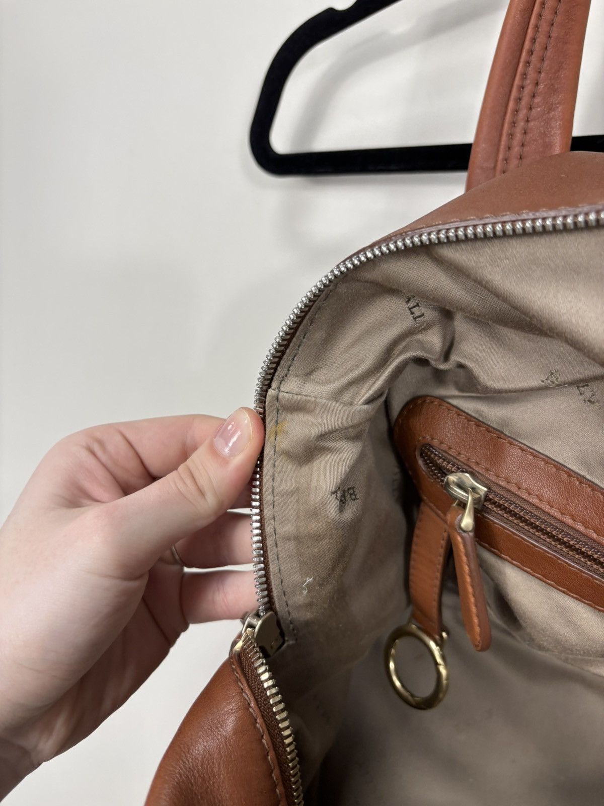Bally Bally Madria Brown Genuine Leather Handle Bag Shoulder Size ONE SIZE - 16 Thumbnail