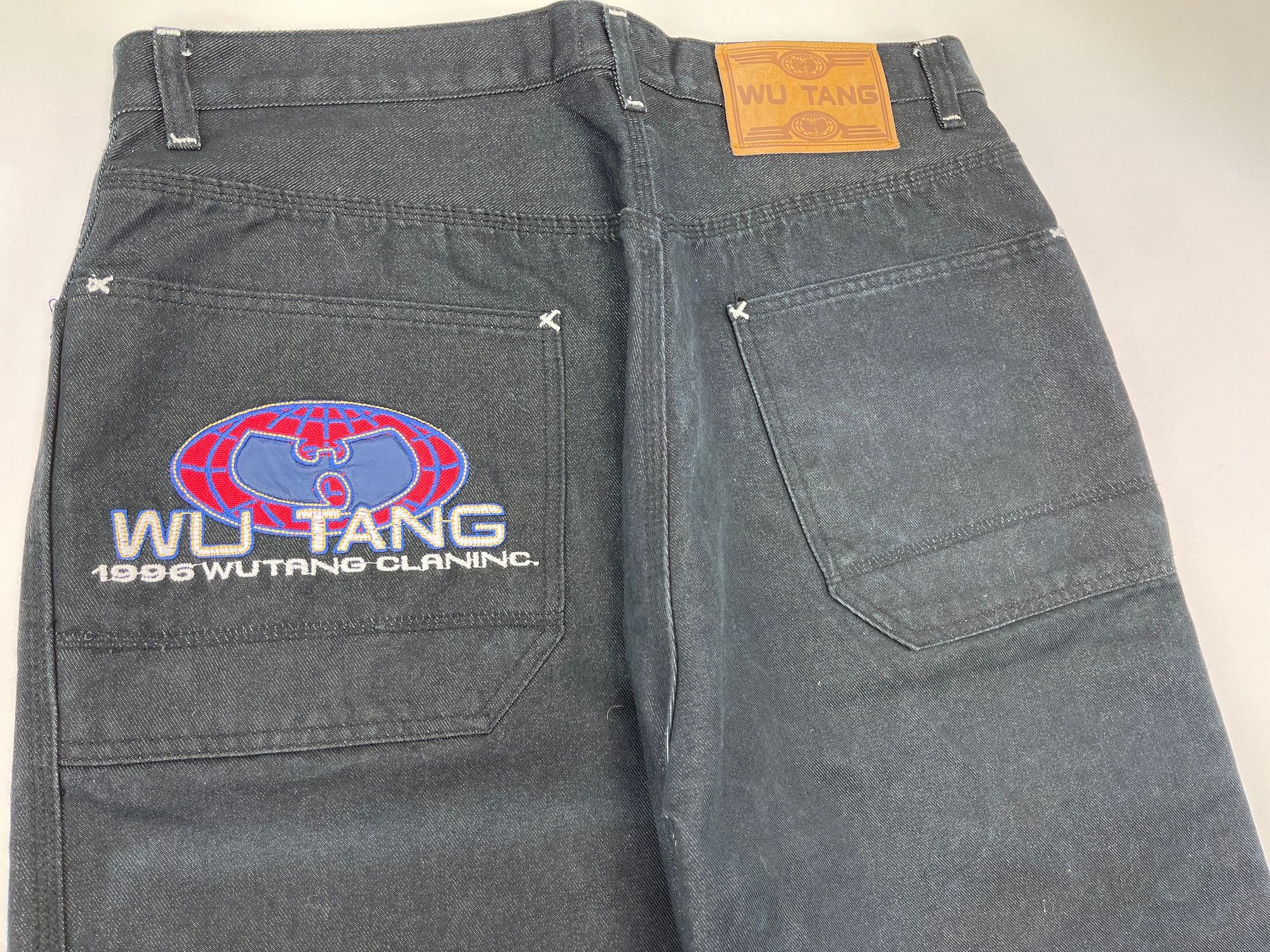 Wu-Tang Clan WU WEAR jeans, vintage hip hop baggy, 90s Wu-Tang Clan W 36 Size US 36 / EU 52 - 5 Thumbnail