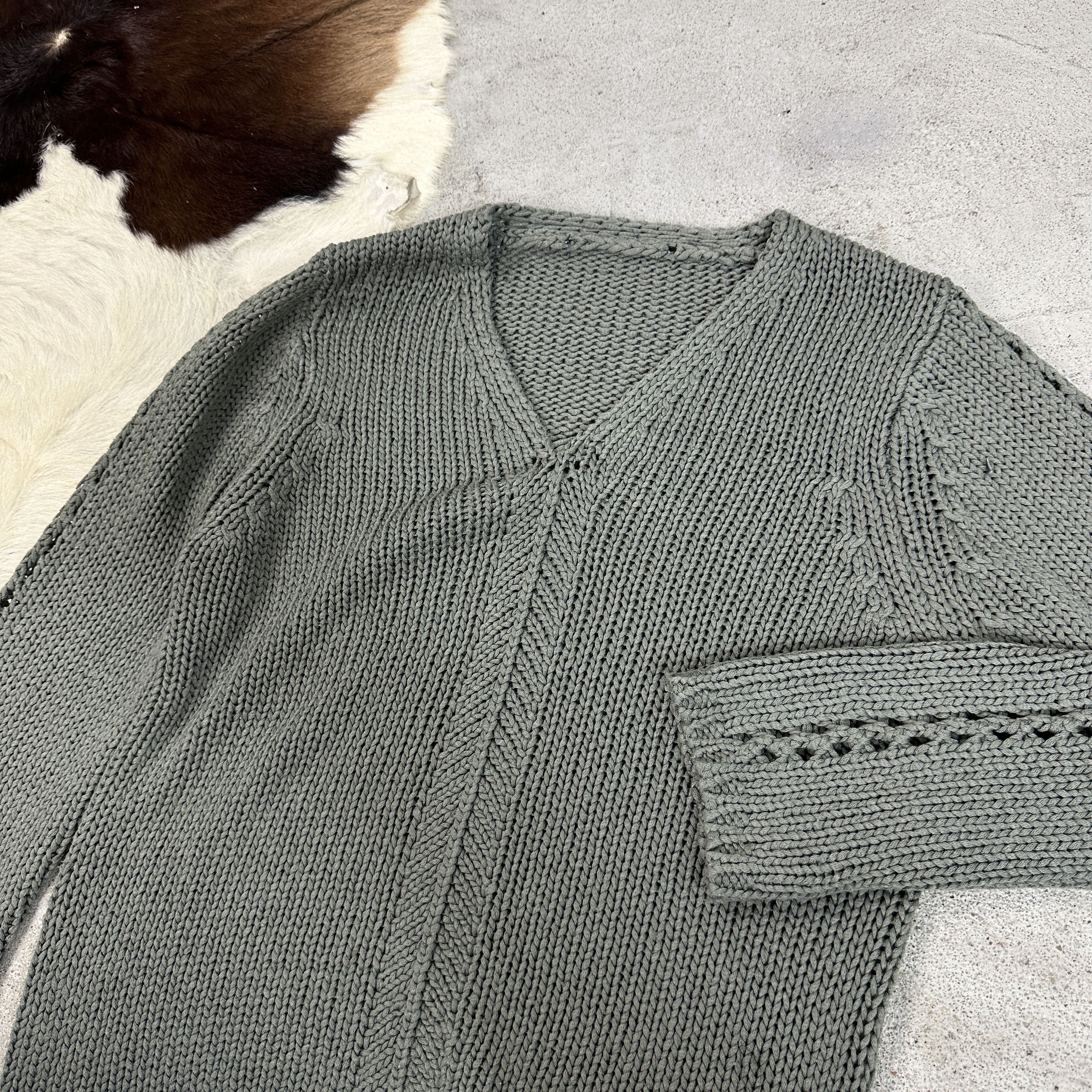 Vintage Vintage Casual Preppy Old Money Mesh Sweater 00s Size US M / EU 48-50 / 2 - 7 Thumbnail