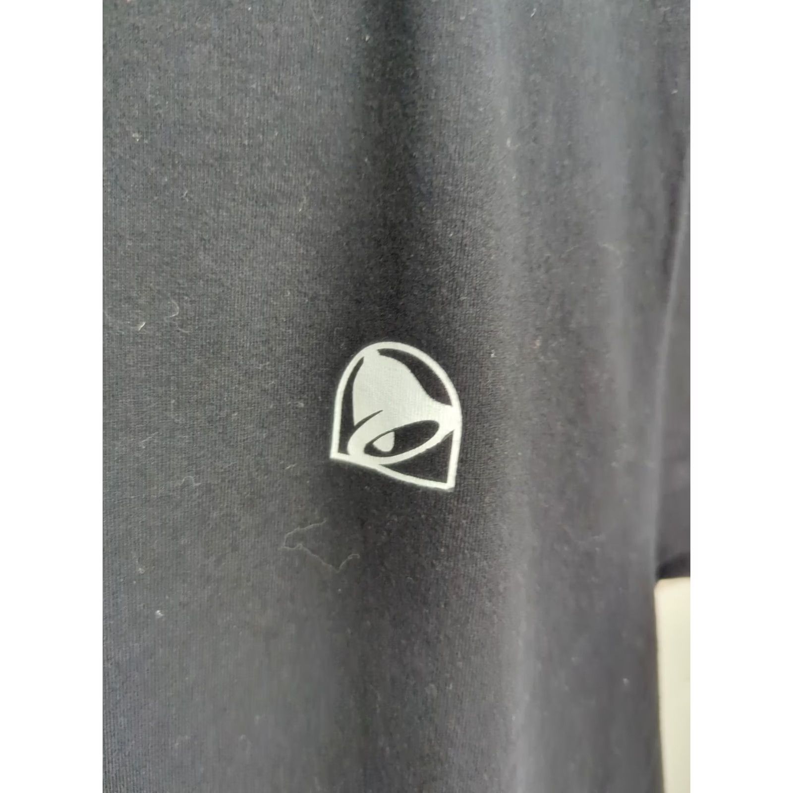Bell Taco Bell Shirt Unisex Adults Black 3 Button Henley Short Sleeve Double-Sided Logo Regular M Size US M / EU 48-50 / 2 - 6 Thumbnail