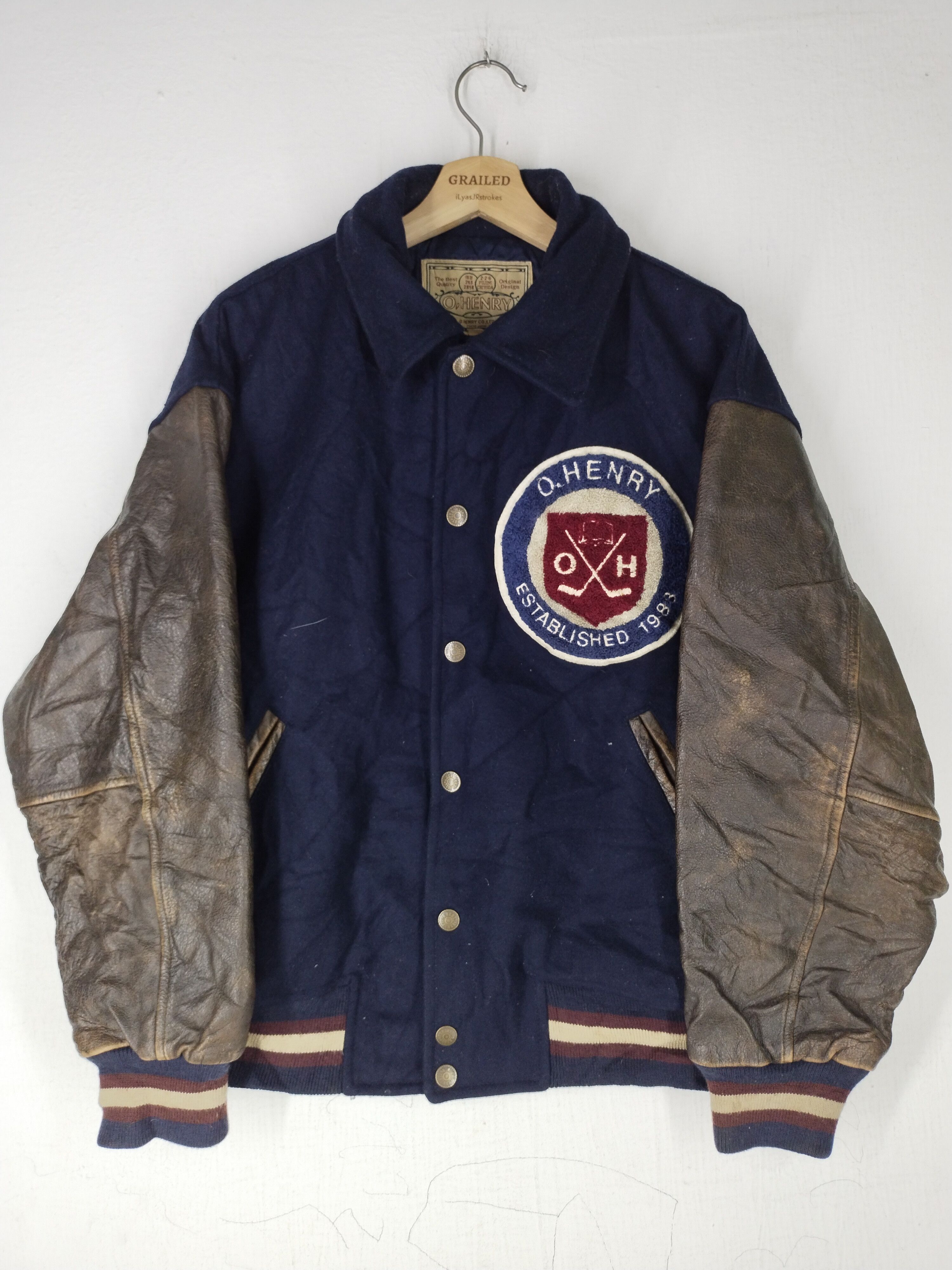 Japanese Brand × Vintage Vintage PPFM x MOES HART Leather Wool