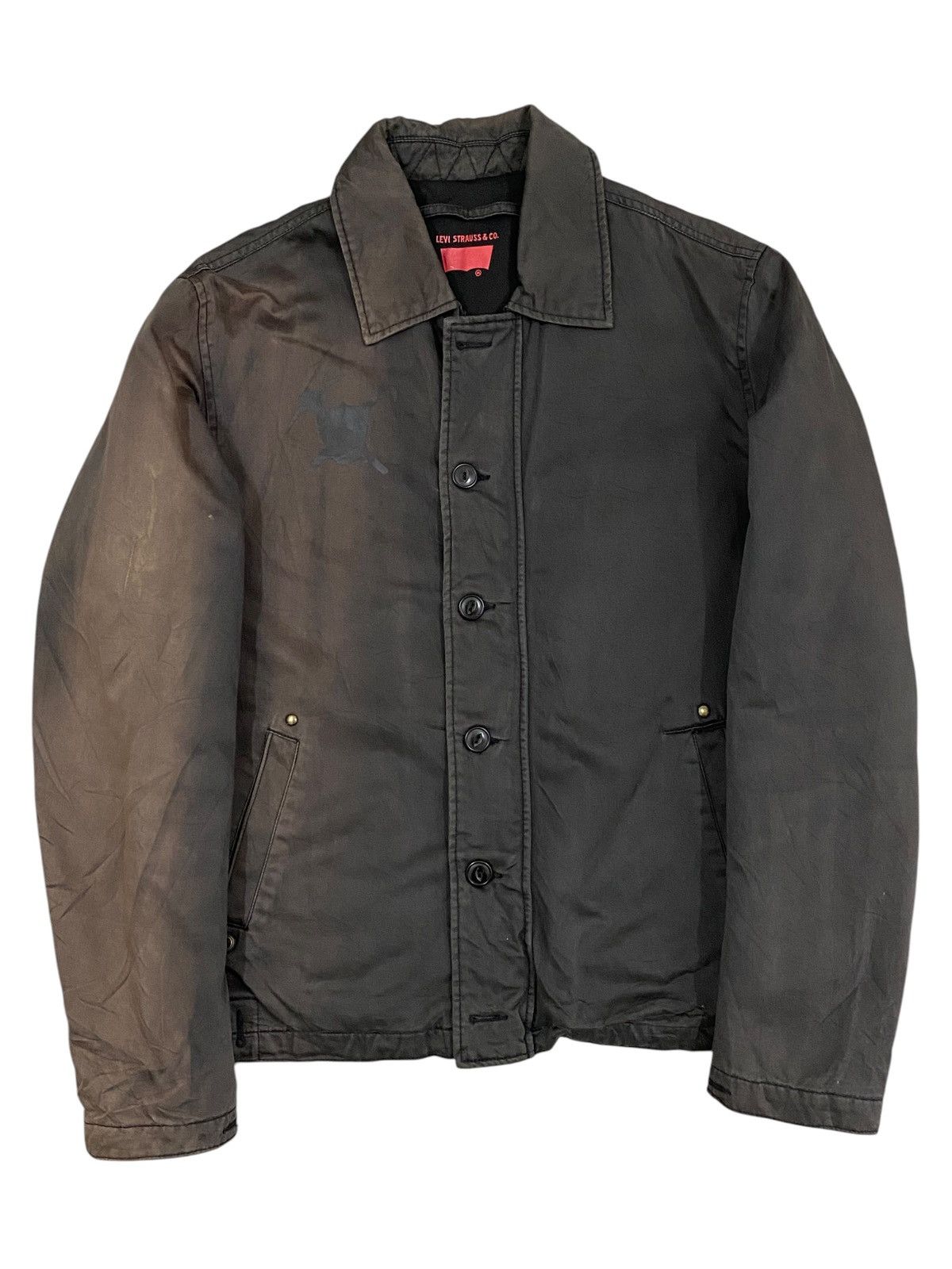 Levi's Vtg Levis Jacket Black Faded Size US M / EU 48-50 / 2 - 1 Thumbnail