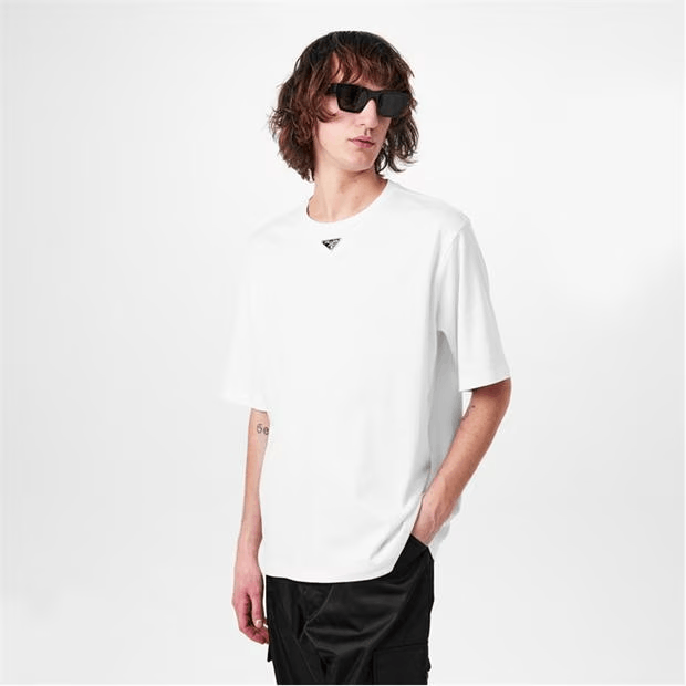 Prada Interlock Logo T-Shirt Size US S / EU 44-46 / 1 - 4 Thumbnail