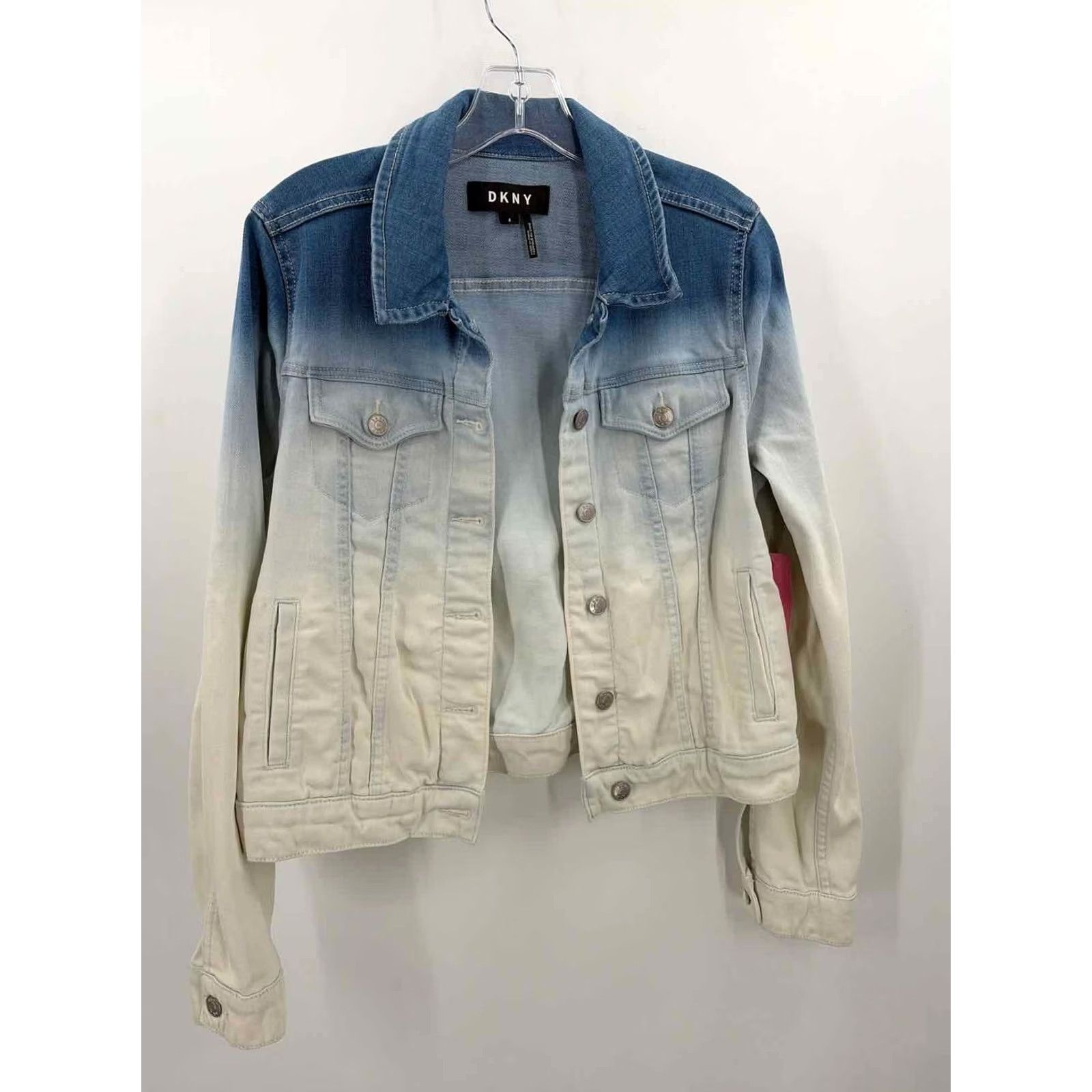 DKNY DKNY Jacket Small Blue Pre Owned Size Jean Size 28" / US 6 / IT 42 - 2 Thumbnail