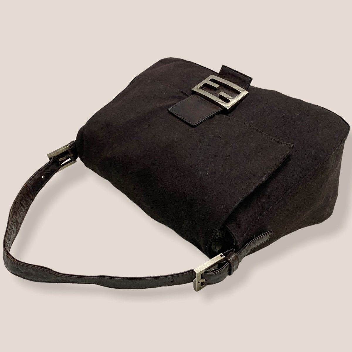 Authentic Fendi Baguette Bag in Black, Men's