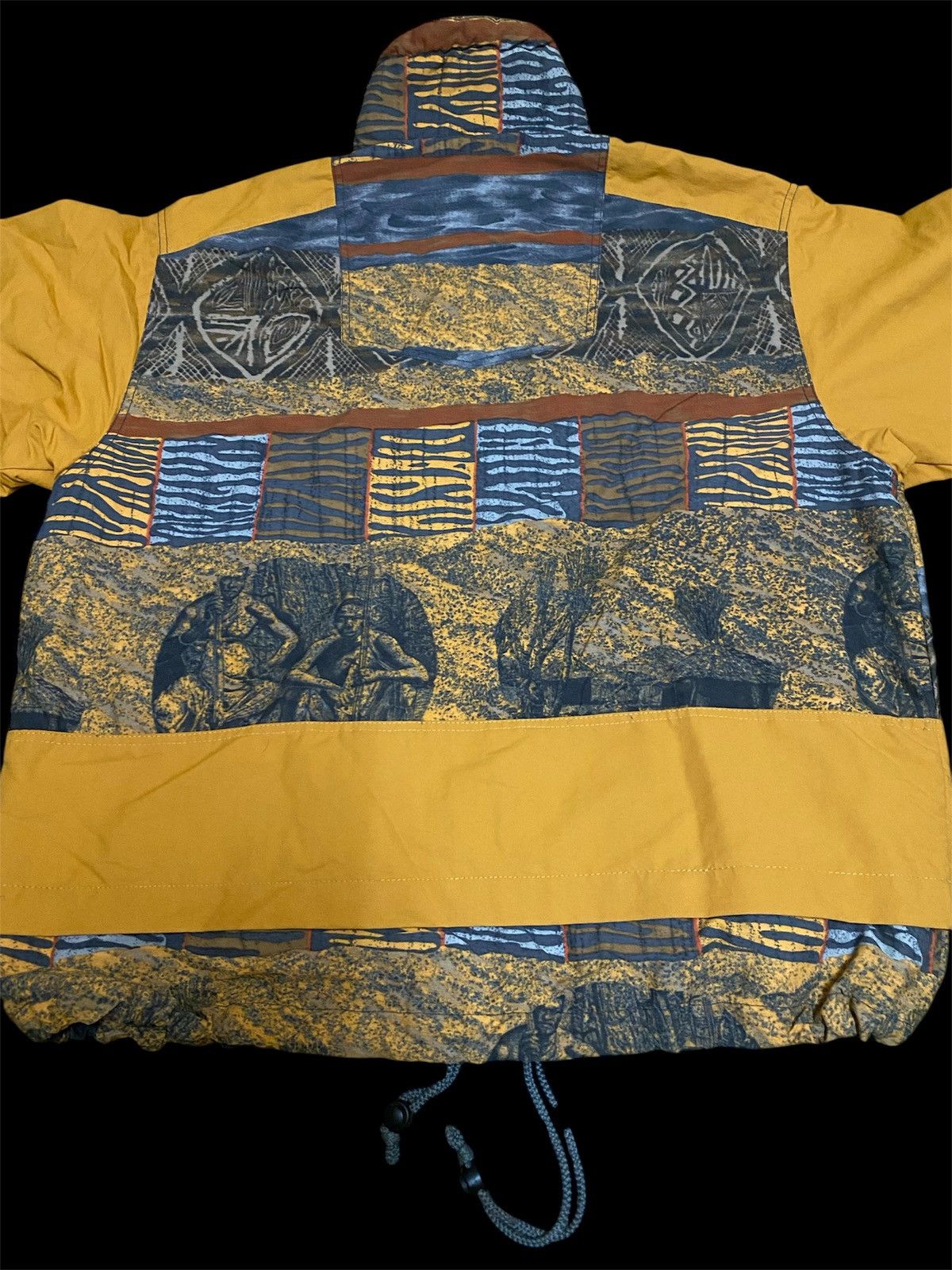 Japanese Brand Vintage 90s Silvy Abstract Pattern Ski Jacket Winterwear Size US XXL / EU 58 / 5 - 4 Thumbnail