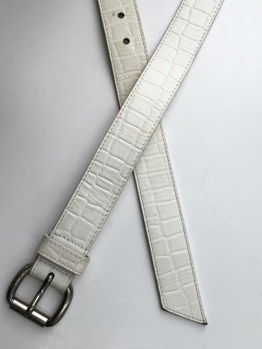 Comme des Garçons Crocodile Leather Belt Comme Des Garcons Belt | Grailed