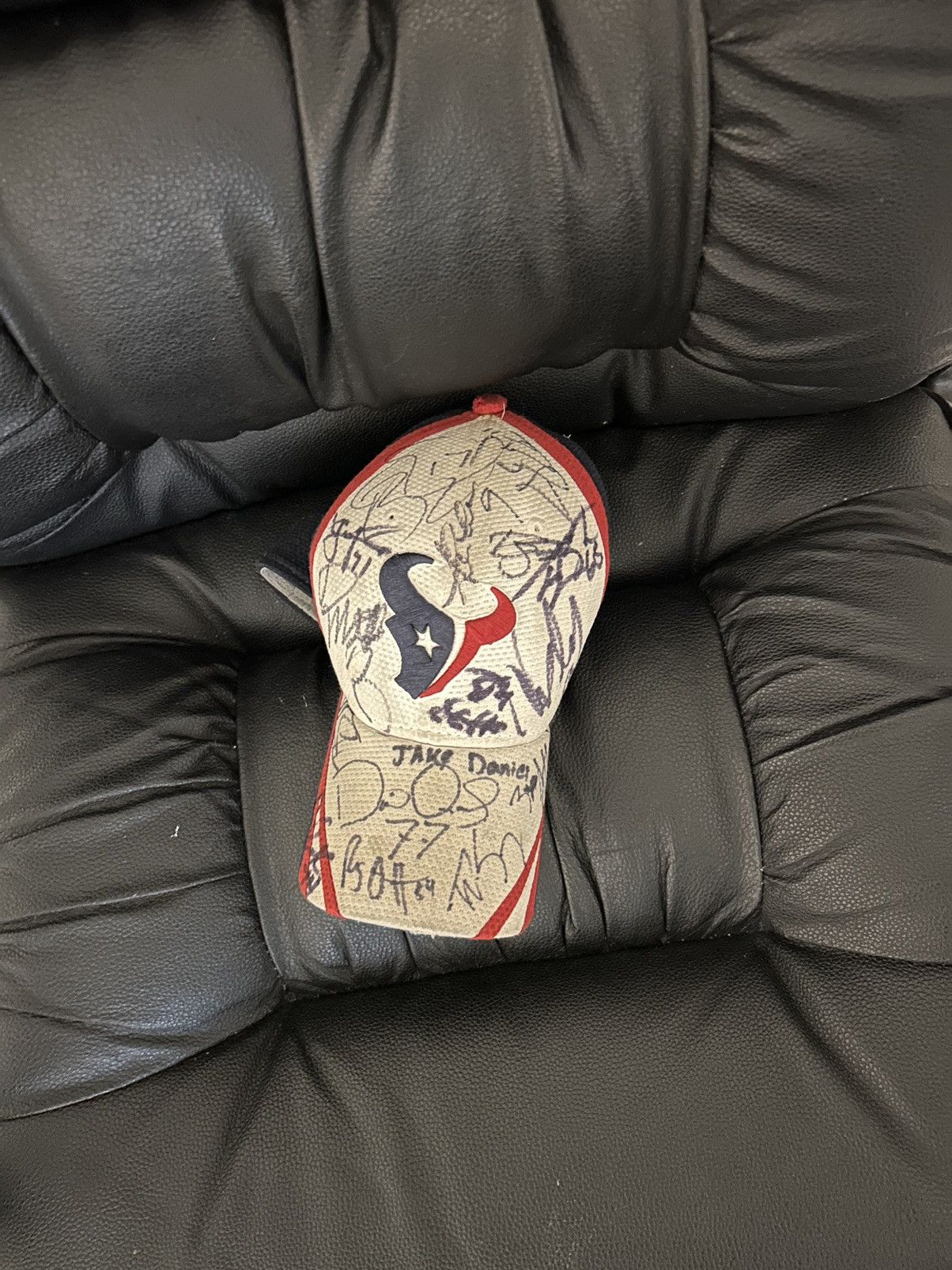 Signed Texans hat