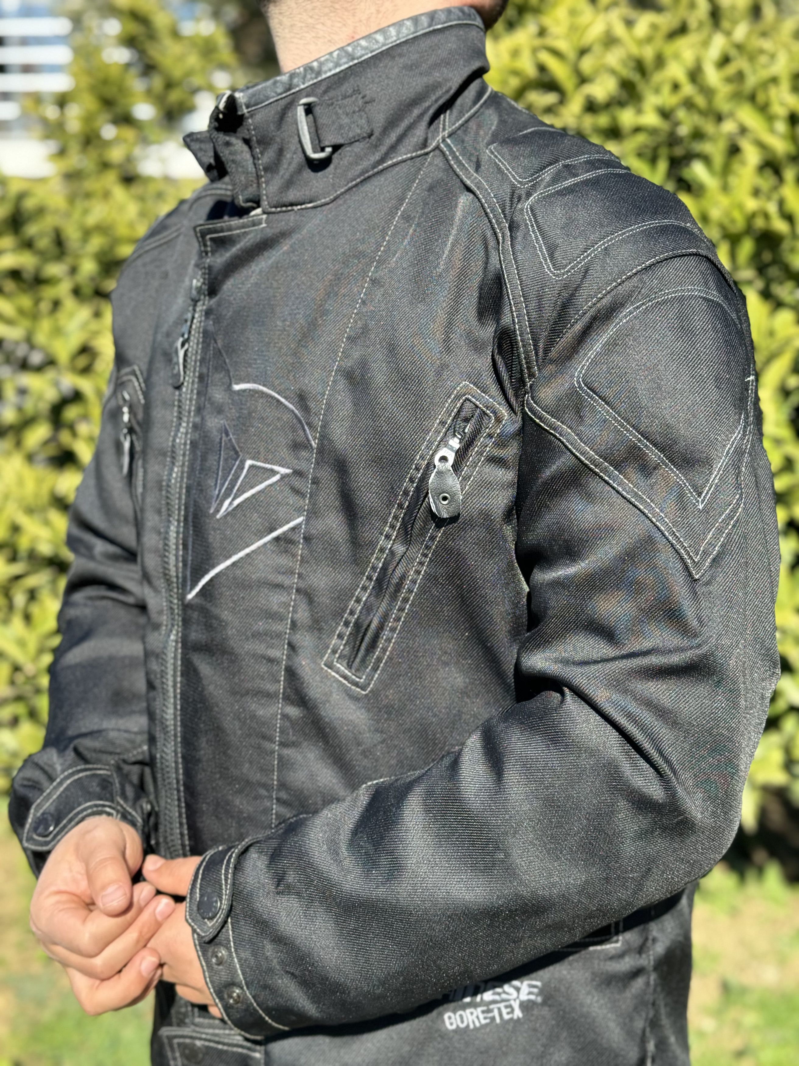 Dainese Dainese Gore Tex Double Jacket Insulated Rider Bike Paded 56 Size US XL / EU 56 / 4 - 9 Thumbnail