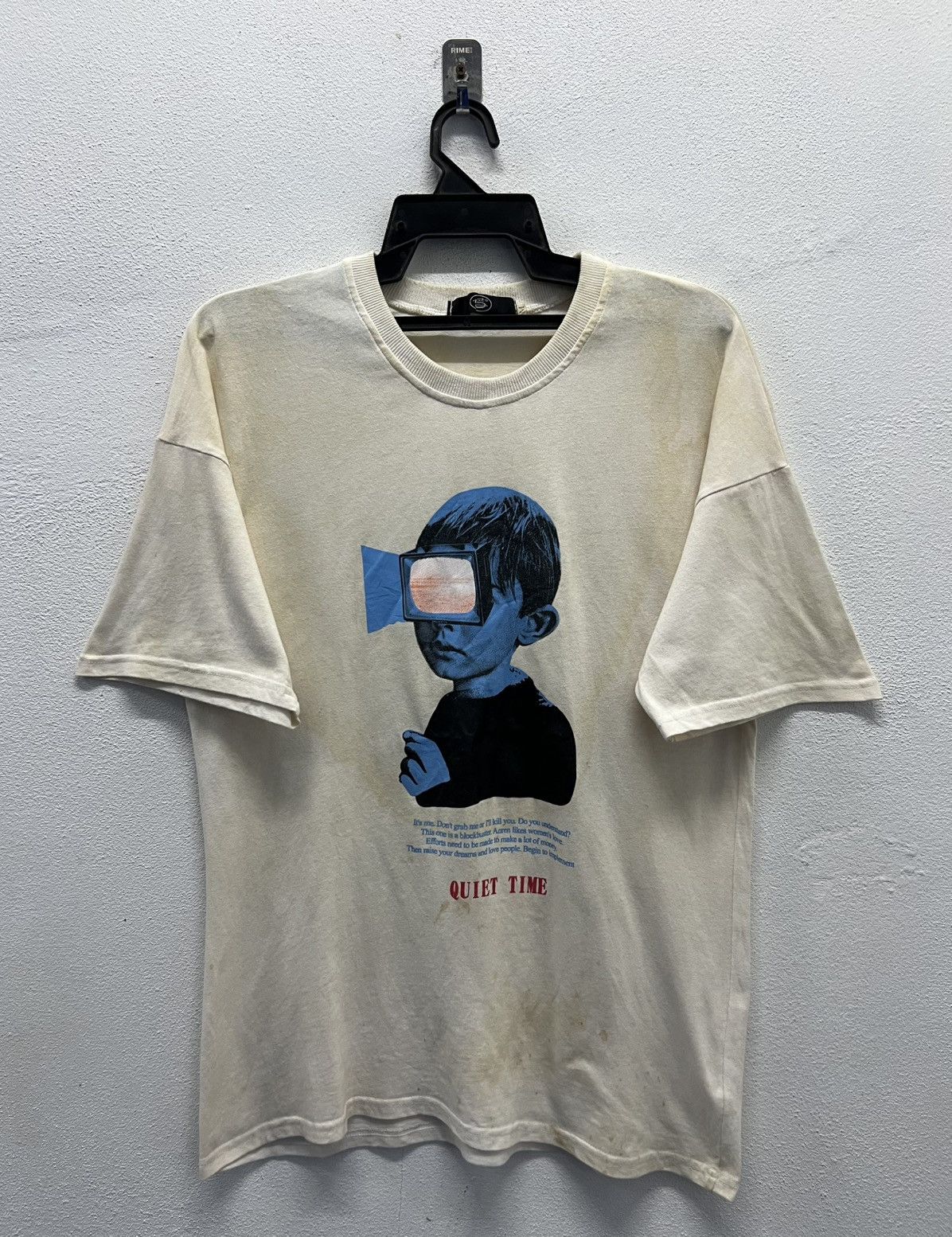 Vintage VINTAGE QUIET TIME SHIRT Size US M / EU 48-50 / 2 - 1 Thumbnail