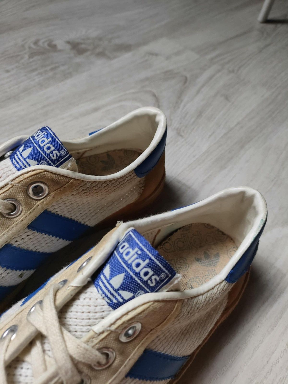 Adidas × Vintage Vintage 80s Adidas GAT samba style sneakers Size US 7 / IT 37 - 4 Thumbnail
