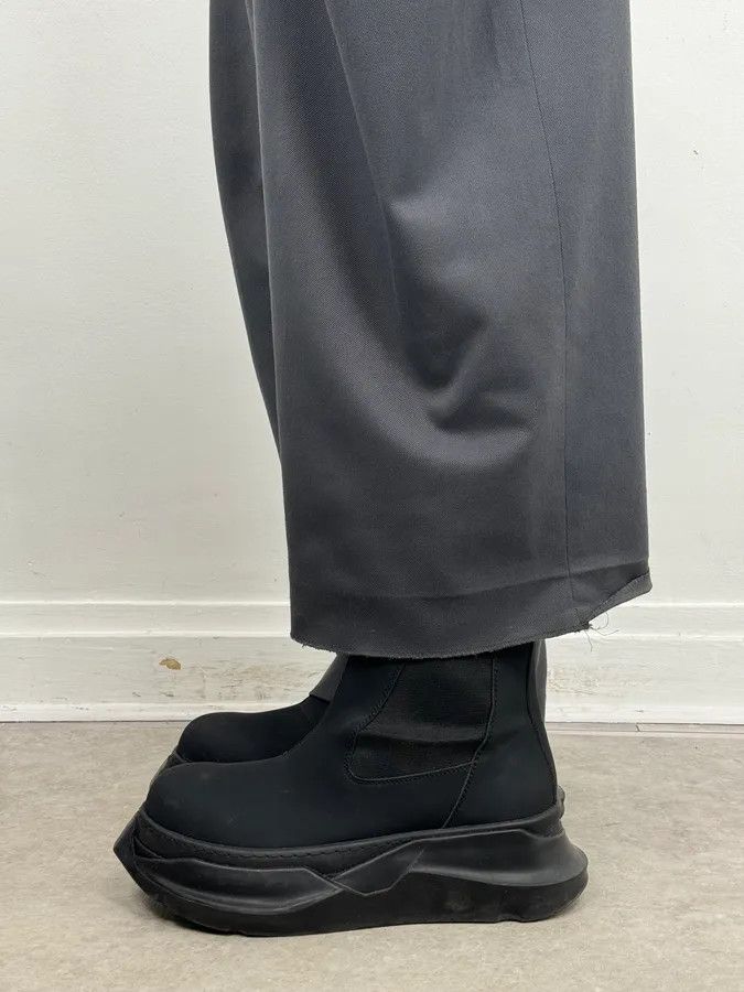 Rick Owens Rick Owens Black Modern Sole Rubber Chelsea Boots Size US 10 / EU 43 - 2 Thumbnail