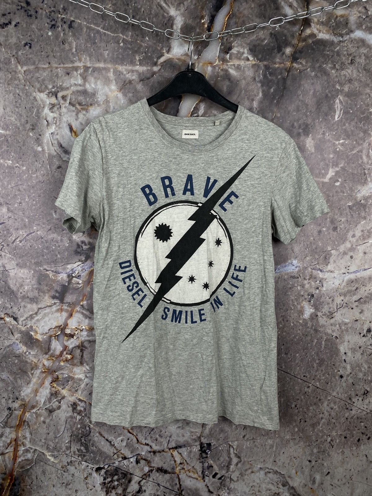 Diesel × Other Men’s Brave Diesel Smile in Life T-Shirt Size Small Size US S / EU 44-46 / 1 - 1 Thumbnail