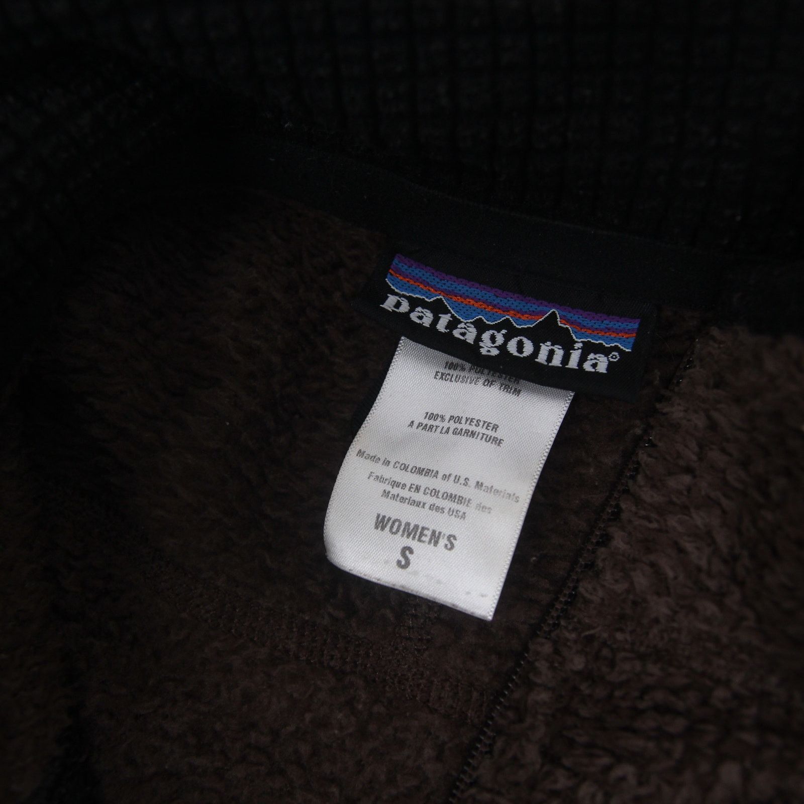 Patagonia × Vintage Vintage Patagonia Rhythm Fleece Deep Pile Jacket Size S / US 4 / IT 40 - 5 Thumbnail