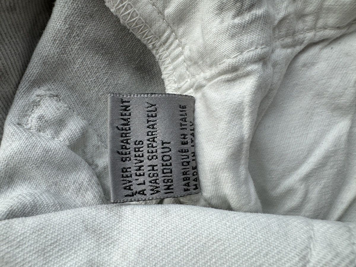 Dior × Hedi Slimane Hedi’s SS06 Dior Dirty Snow Denim Size US 30 / EU 46 - 15 Thumbnail