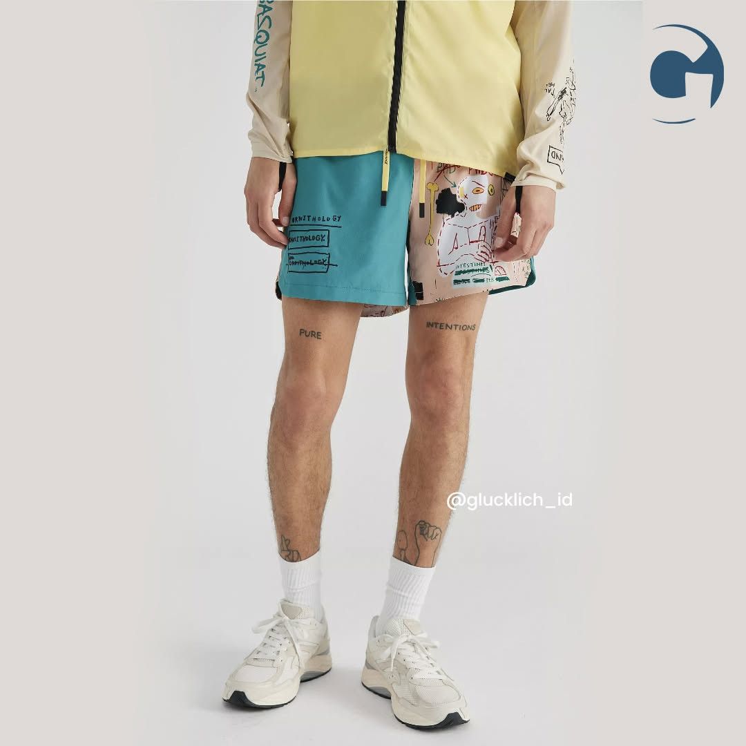 Roark Roark, Run Amok x Jean Michel Basquiat Serrano 5” Short Size US 28 / EU 44 - 2 Thumbnail