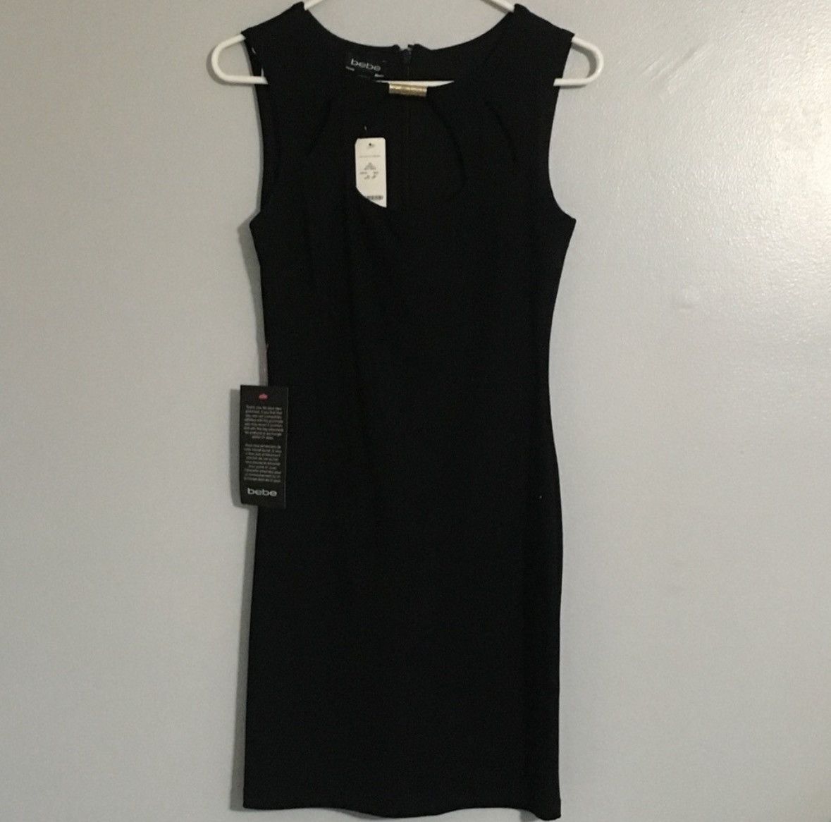 Bebe Bebe Front cutout sleeveless dress Size S / US 4 / IT 40 - 3 Thumbnail