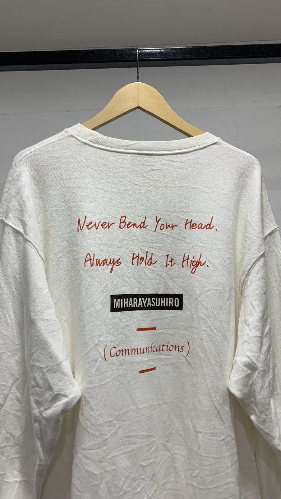 Issey Miyake Maison Miharayasuhiro Sweatshirt Backhit Hysteric Size US XL / EU 56 / 4 - 10 Thumbnail