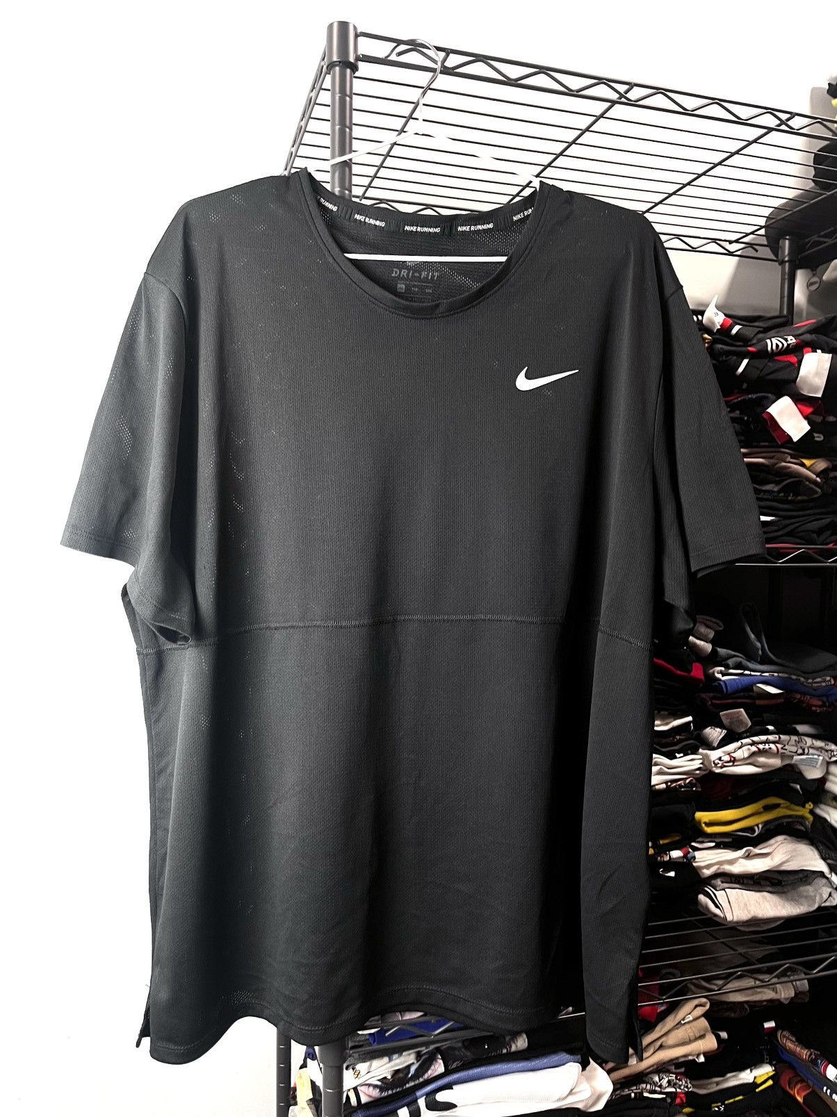 Nike Nike Running Training T Shirt Mesh Style Size US XXL / EU 58 / 5 - 1 Thumbnail