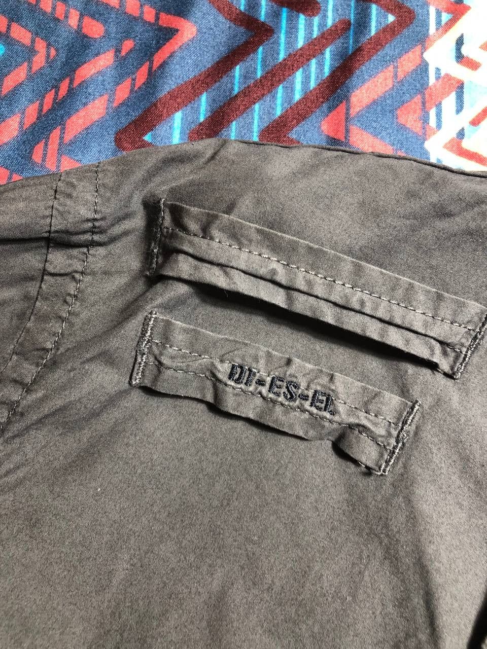 Diesel × Vintage Vintage Diesel Metal Logo Button Up Shirt Y2K Size US M / EU 48-50 / 2 - 11 Thumbnail