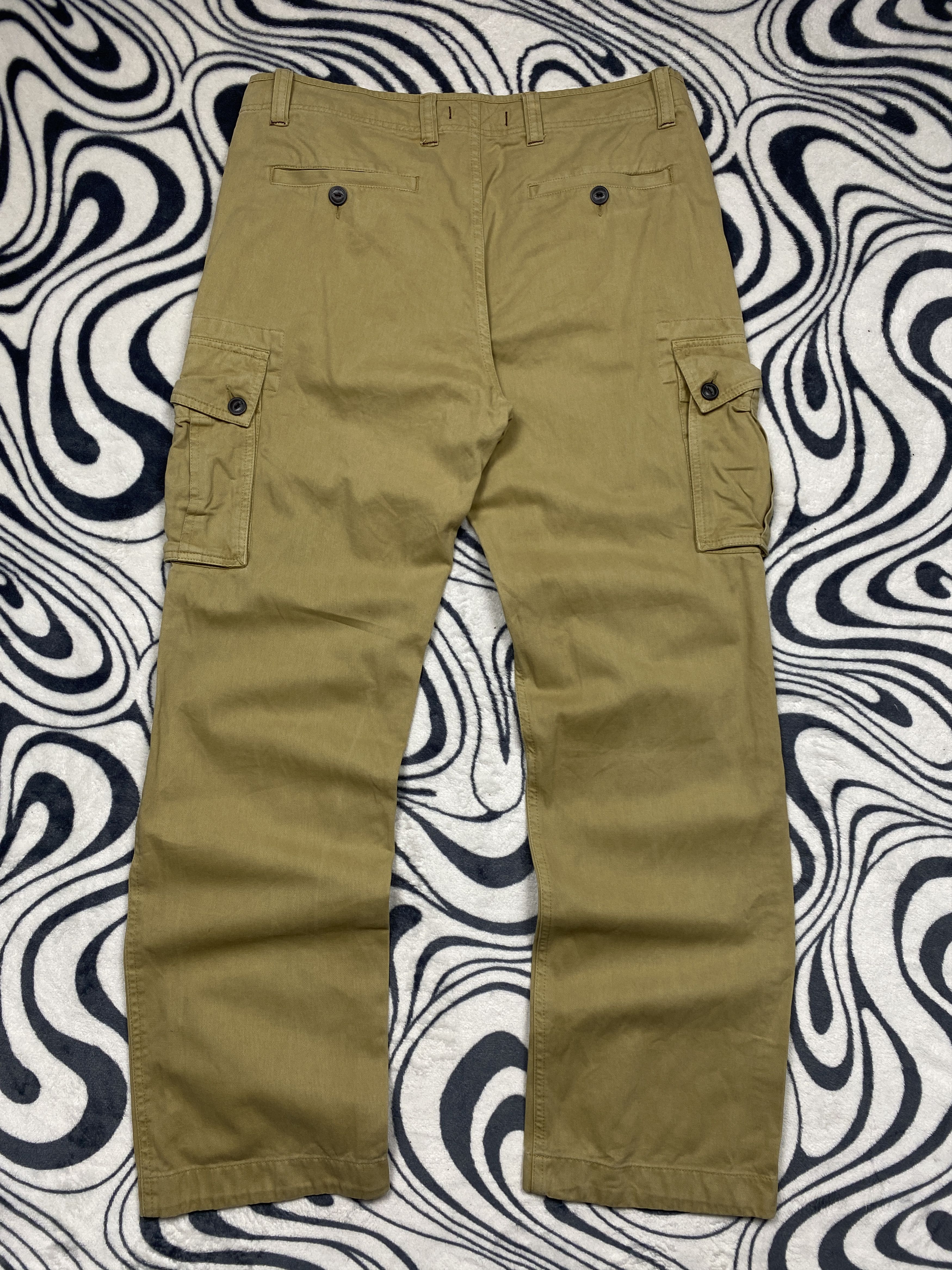 20471120 Vintage Mens Military Cargo Pants Y2K Size US 34 / EU 50 - 6 Thumbnail