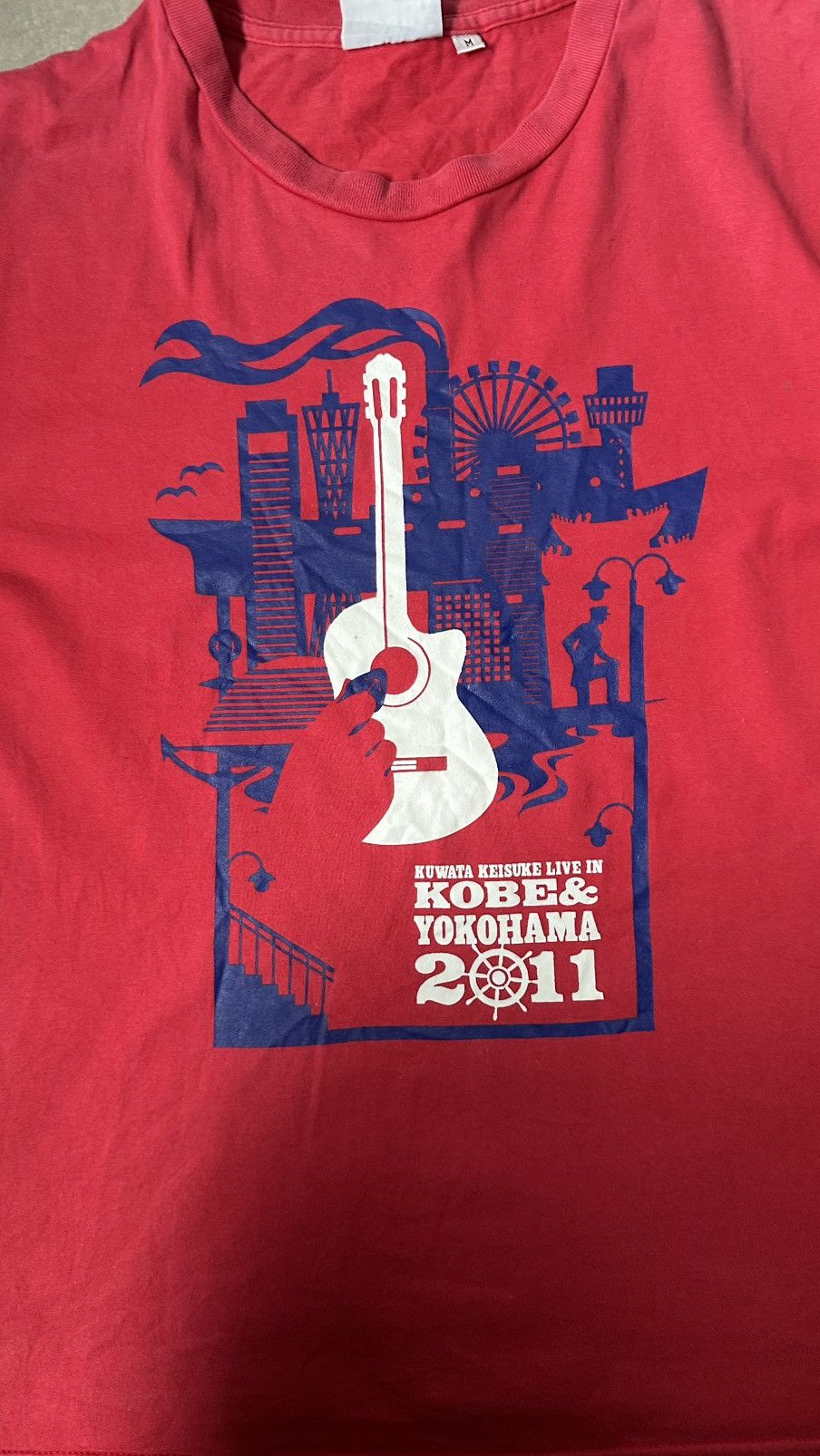 Japanese Brand VINTAGE KOBE & YOKOHAMA KUWATA KEISUKE TEE Size US M / EU 48-50 / 2 - 2 Thumbnail