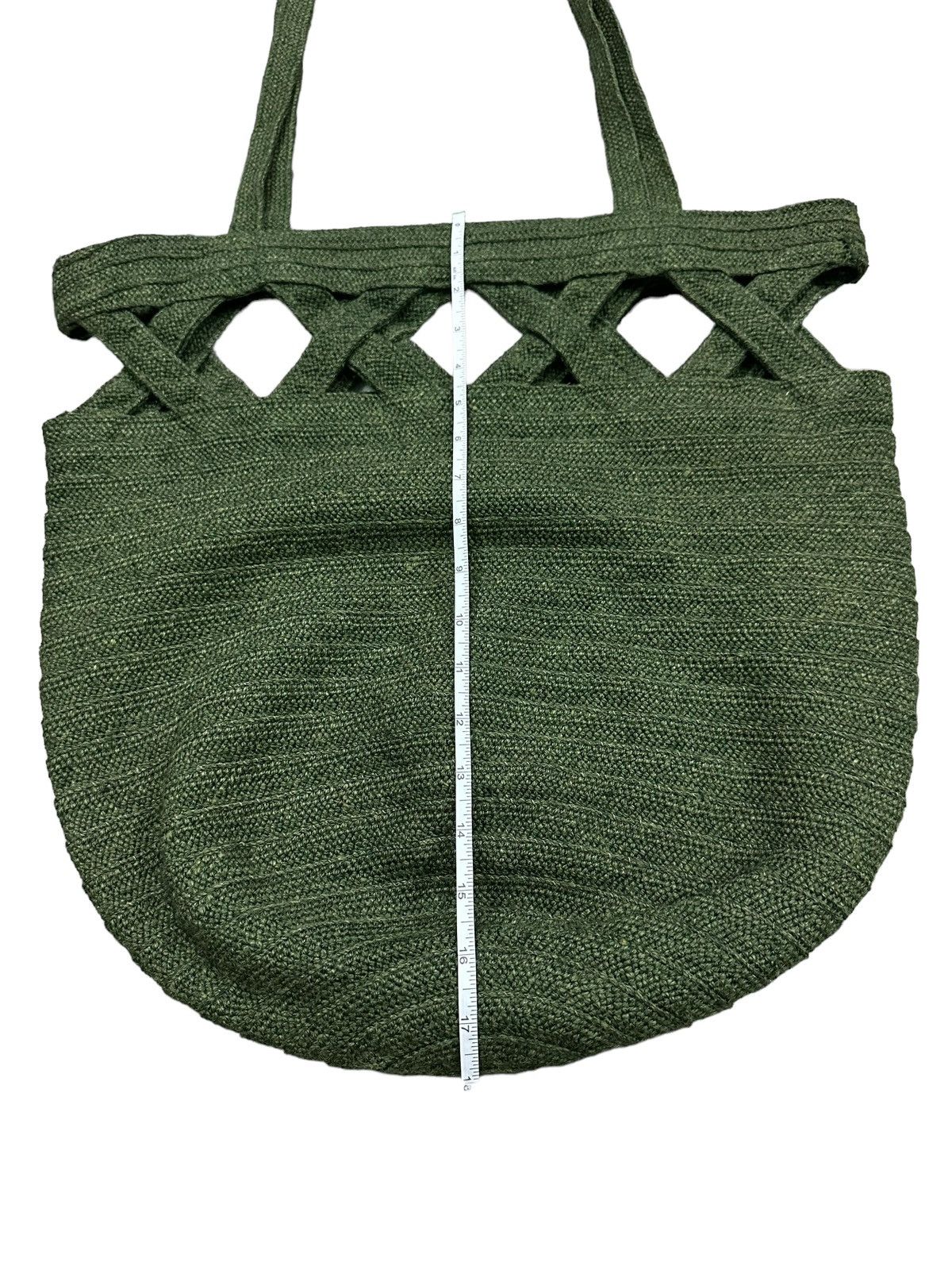 Issey Miyake RARE ISSEY SPORT ISSEY MIYAKE CROCHET LONG SHOULDER BAG Size ONE SIZE - 9 Thumbnail