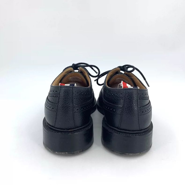 Thom Browne Thom Browne Black brocade carved lace up casual leather sh Size US 9 / EU 42 - 4 Thumbnail