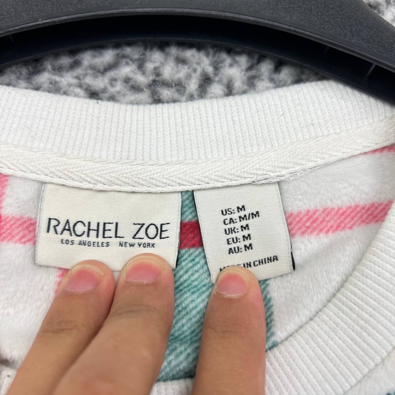 Rachel Zoe Rachel Zoe Sleepwear Top Women Medium Plaid Pullover M Size M / US 6-8 / IT 42-44 - 6 Thumbnail