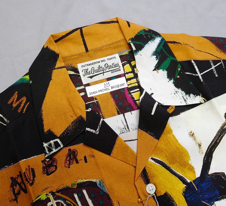 Wacko Maria WACKO MARIA Basquiat Short Sleeve Shirt 21ss Hawaiian Shir Size US M / EU 48-50 / 2 - 3 Thumbnail