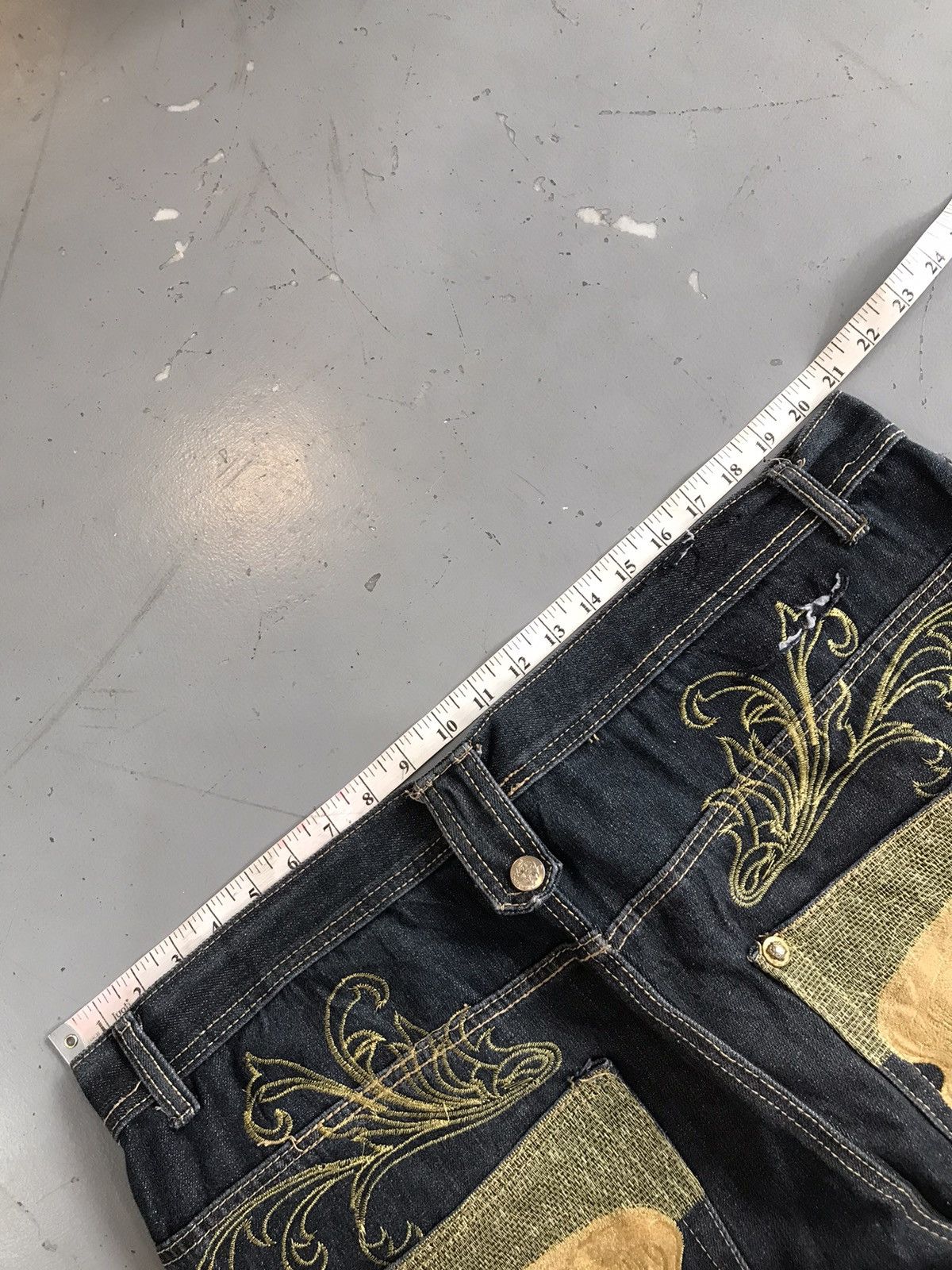 Vintage Vintage victorious wings embroidered denim Size US 40 / EU 56 - 15 Thumbnail