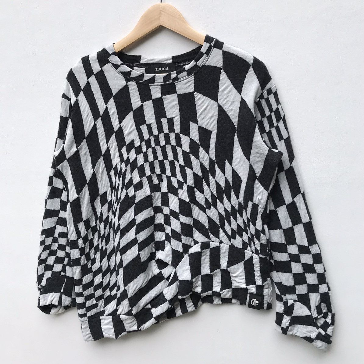 Issey Miyake Zucca Issey Miyake Checker Box Shirt Zucca Japanese Designer Size M / US 6-8 / IT 42-44 - 3 Thumbnail