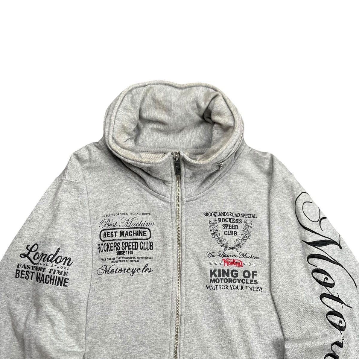 Norton Norton Bono Hoodie Double Zipper Embroiderry Size US M / EU 48-50 / 2 - 5 Thumbnail