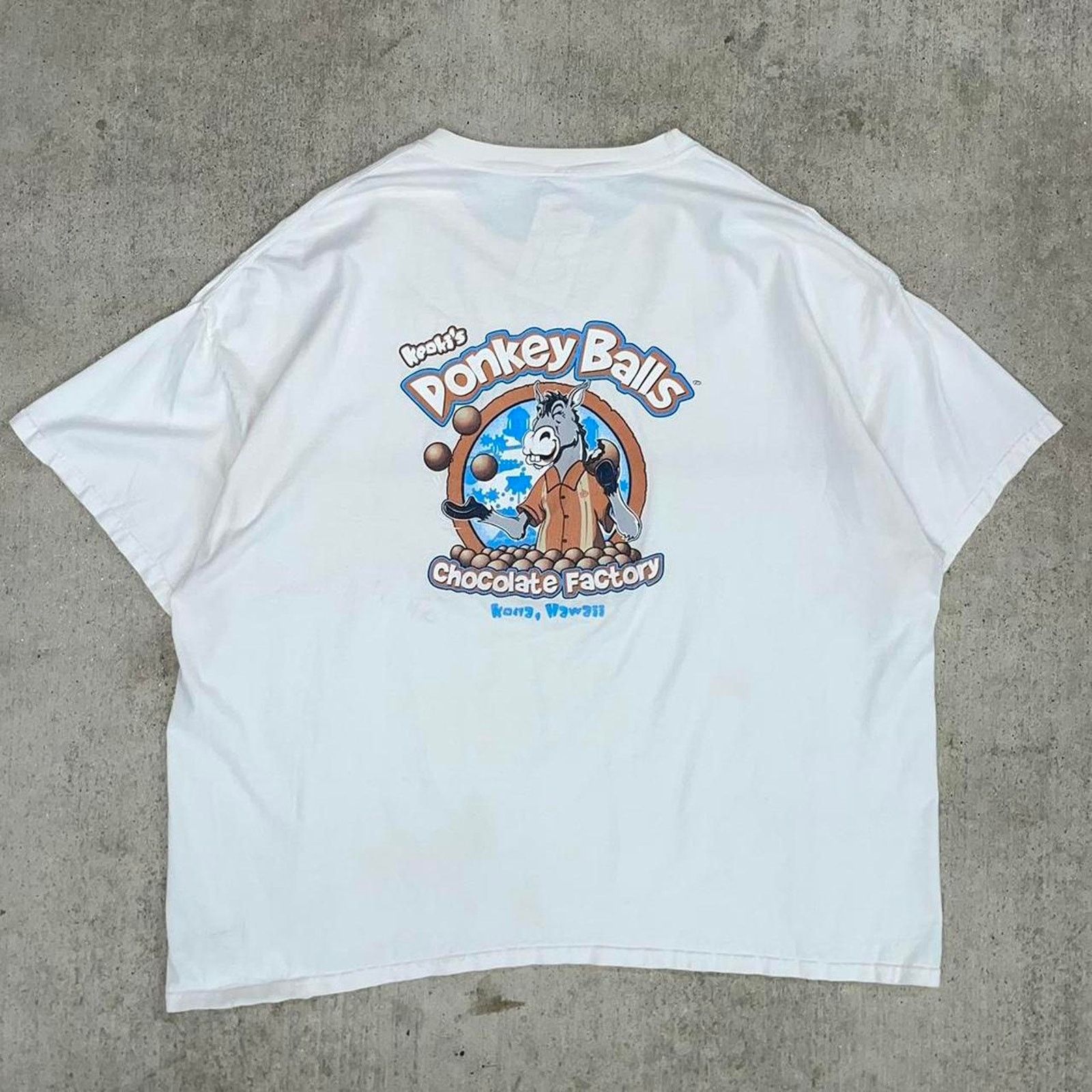 Hanes Vintage kookas donkey balls t-shirt Size US XXL / EU 58 / 5 - 1 Thumbnail