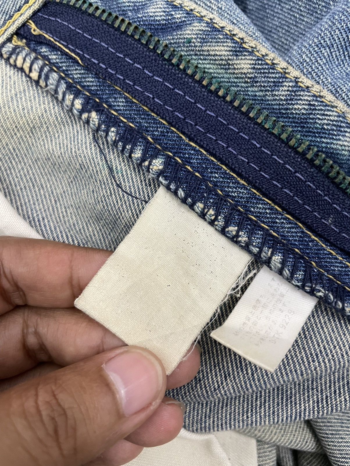 Lee Lee Riders Edwin Jeans Pant Rivet Button Scovill Size US 32 / EU 48 - 22 Thumbnail