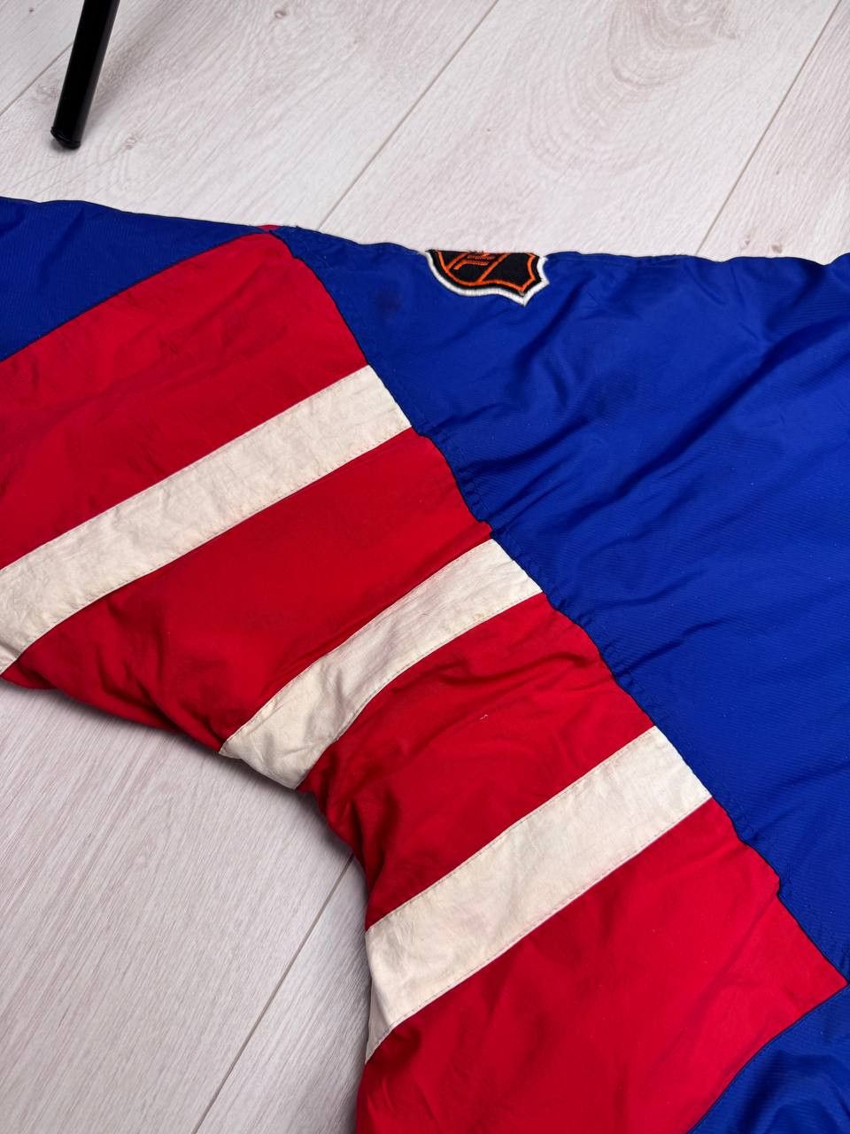 NHL Vintage 90s NHL Starter New York Rangers Half Zip Jacket Size US L / EU 52-54 / 3 - 10 Thumbnail