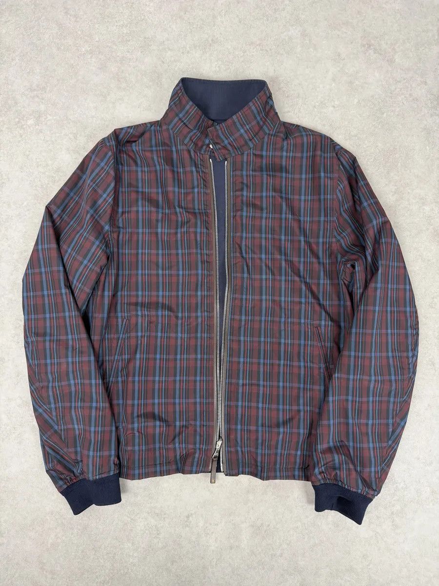 Louis Vuitton Louis Vuitton Navy Blue & Tartan Reversible Windbreaker Jacket Size US S / EU 44-46 / 1 - 7 Thumbnail