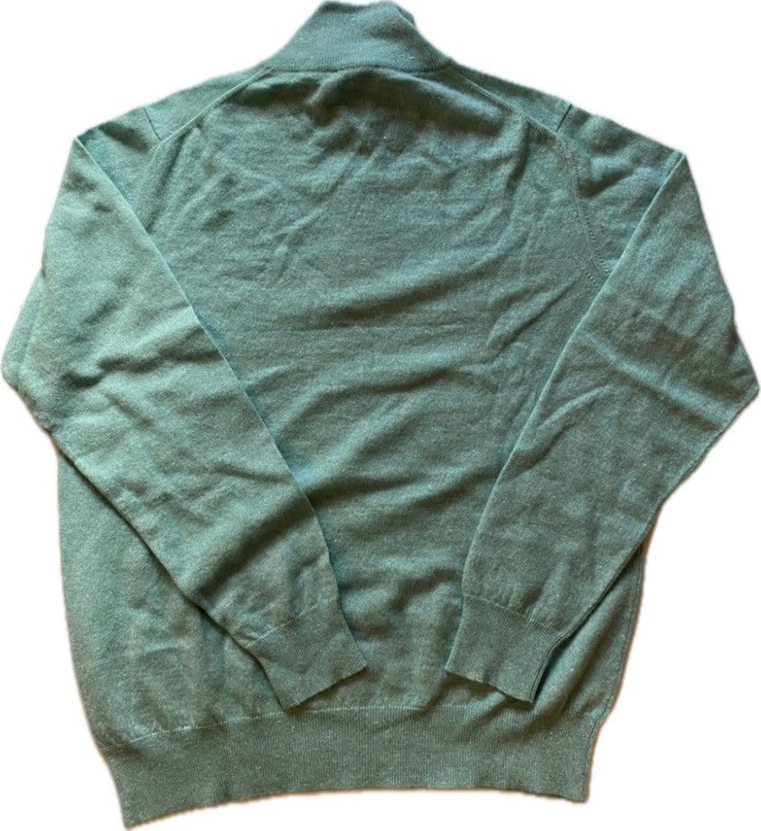 Brioni NEW Brioni 3/4 Zip Knit Long Sleeve Cashmere/Silk Size 52 Size US L / EU 52-54 / 3 - 3 Thumbnail